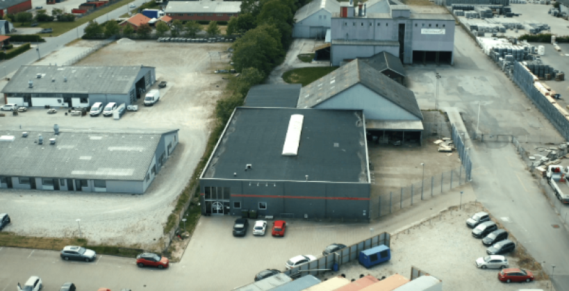 Dronebillede af Gym & Fit 4 U Aars